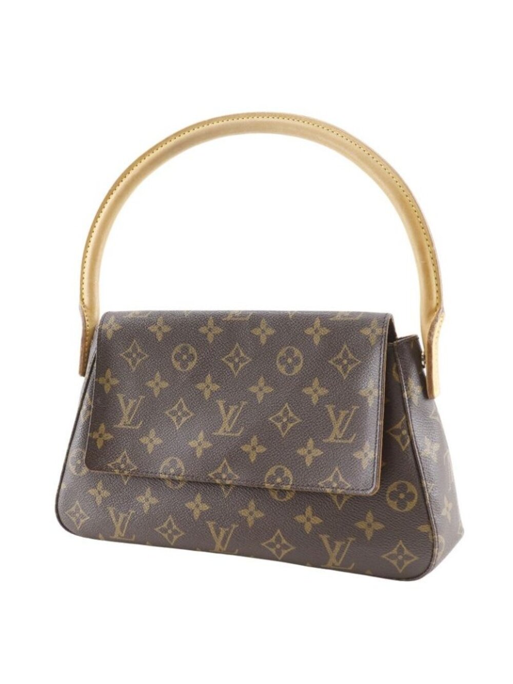 Louis Vuitton Mini Looping Monogram Canvas Brown Mi1002 - Picture 3 of 11